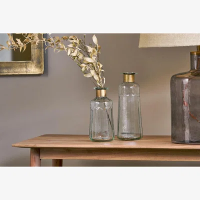 Nkuku Chara Hammered Bottle - DecorativeNkukuVASES & PLANTERS