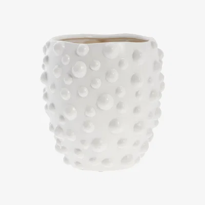 Nordic Nest Doelle flower pot Ø19.5 cm White