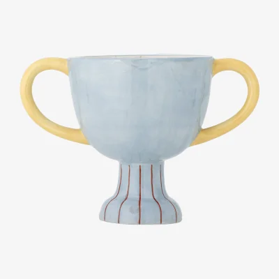 Nordic Nest Bloomingville Trophy planter 23x16 cm Blue