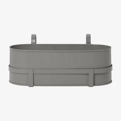 Nordic Nest Ferm Living Bau balcony box Warm-grey