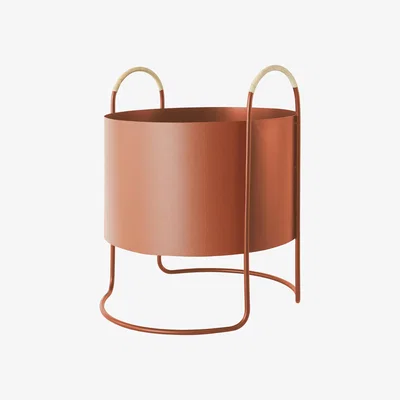 Nordic Nest Maki flower box Ø40 cm Nutmeg