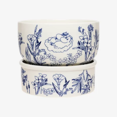 Nordic Nest Moomin Arabia Moomin Haru plant pot 17x15 cm