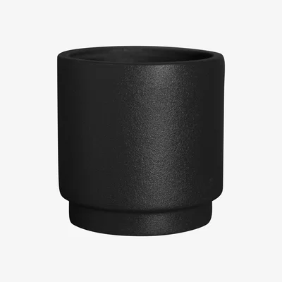 Nordic Nest Solid flower pot cast iron Medium Ø16 cm