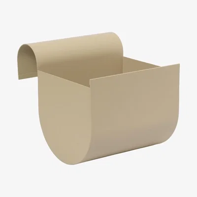 Nordic Nest Ferm Living Uma balcony planter small 20 cm Cashmere