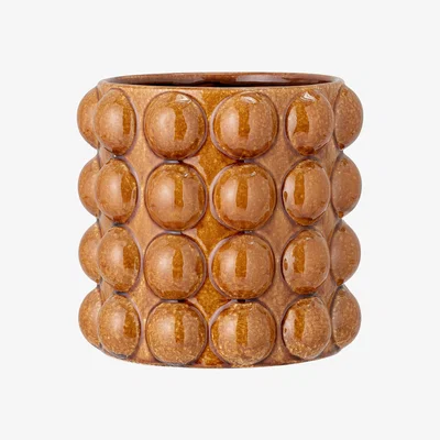 Nordic Nest Deia flower pot Ø23.5 cm Brown