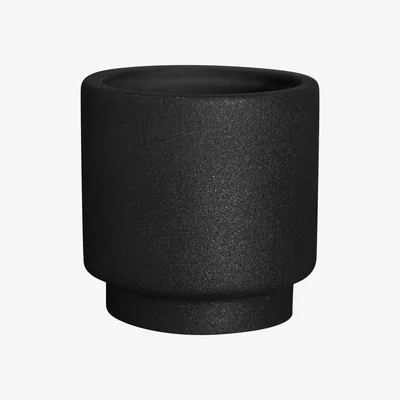 Nordic Nest Solid flower pot cast iron Small Ø10 cm