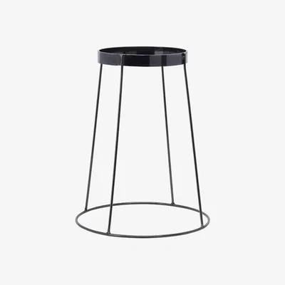 Nordic Nest Monday Standard flower pot pedestal 30 cm Black