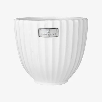 Nordic Nest Rosalie pot Ø 18 cm white