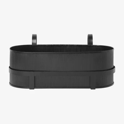 Nordic Nest Ferm Living Bau balcony box Black