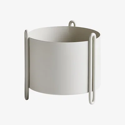 Nordic Nest Pidestall flower pot small grey