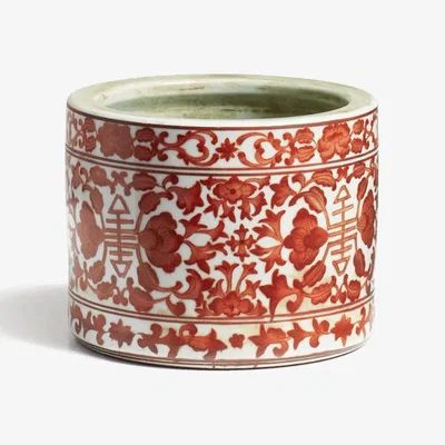 OKA OKA, Small Shou Planter - Coral, Planters, Ceramic