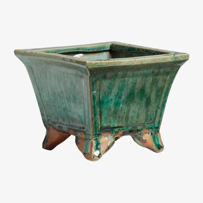 OKA Lingtai Planter - Antique Green