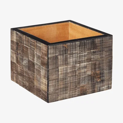 OKA OKA, Small Ossis Planter - Multi, Planters, Bone