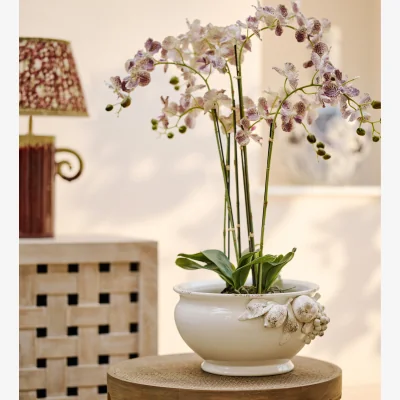 OKA OKA, Frutta Pot - White, Decorative Pot