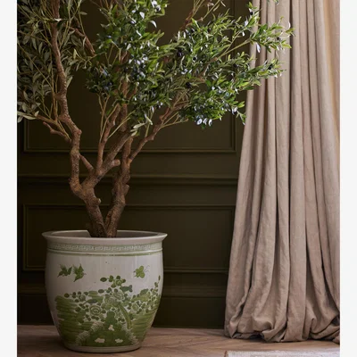 OKA OKA, Fenghuang Planter - Jade, Planter
