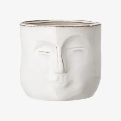 Olivia's Bloomingville Ignacia White Planter