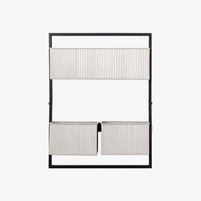 Olivia's Gallery Interiors Toddington Wall Planter in Grey
