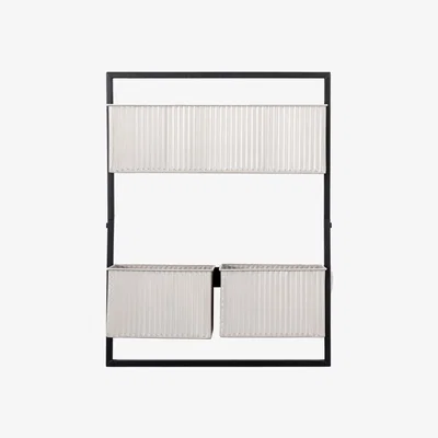 Olivia's Gallery Interiors Toddington Wall Planter in Grey