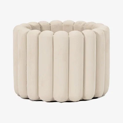 Olivia's Gallery Interiors Castella Planter in Taupe | Outlet / Large