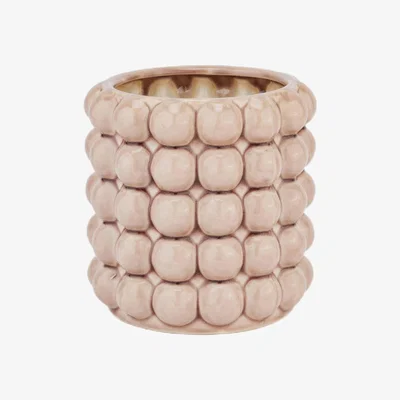 Olivia's Hill Interiors Seville Collection Large Blush Bubble Planter