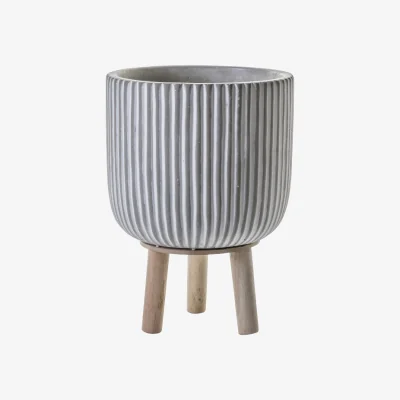 Olivia's Gallery Interiors Clyde Whitewash Planter