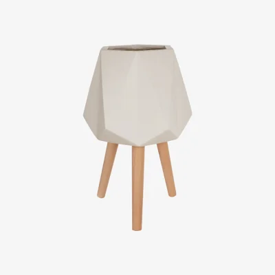 Olivia's Olivia's Daniel Planter Multifaceted White / Small