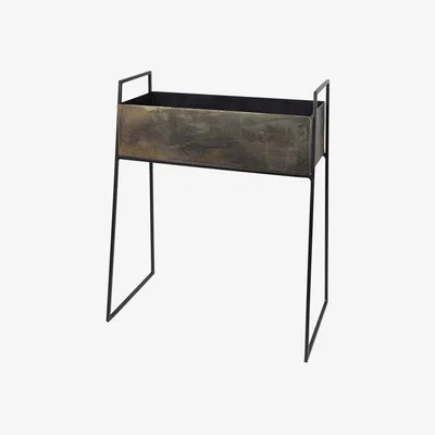 Olivia's Broste Copenhagen Planter Antique Zinc / Medium