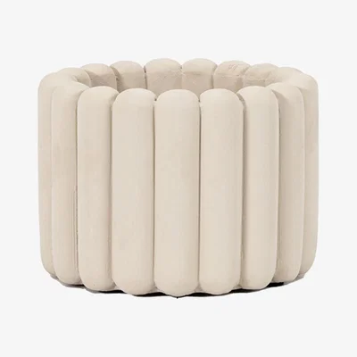Olivia's Gallery Interiors Castella Planter in Taupe / Small