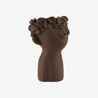 Olivia's Cozy Living Kissing Pot Brown Large