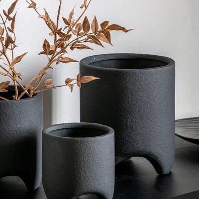 Olivia's Gallery Interiors Jax Planter Black Large