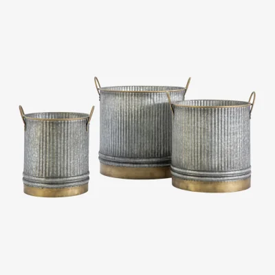 Olivia's Gallery Interiors Set of 3 Samara Planter