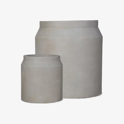 Olivia's Olivia's Set Of 2 Fibre Clay Planters