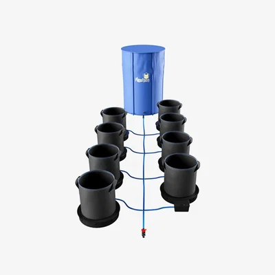 Downtown AutoPot 1Pot XXL Self Watering Systems with AQUAvalve Technology - 8 Pot - 35L In Black