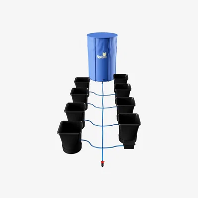 Downtown AutoPot 1Pot XL Self Watering Systems with AQUAvalve Technology - 8 Pot In Black