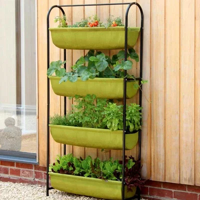 Downtown Haxnicks Vigoroot Balcony Garden In Green