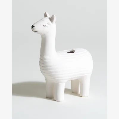 Oliver Bonas Llama Planter with Chia Seeds