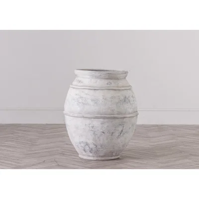 Perch and Parrow Tanner Large Grey Floor Standing Pot