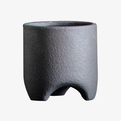 Perch and Parrow Dobbs Planter Black Small
