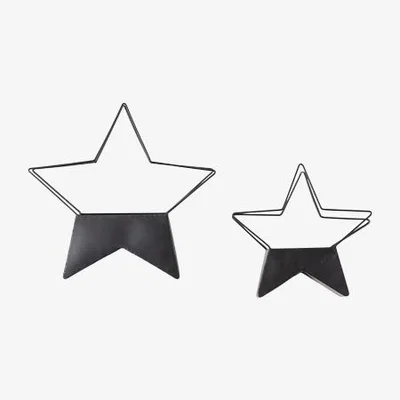 Perch and Parrow Franklin Star Planter - Set of 2