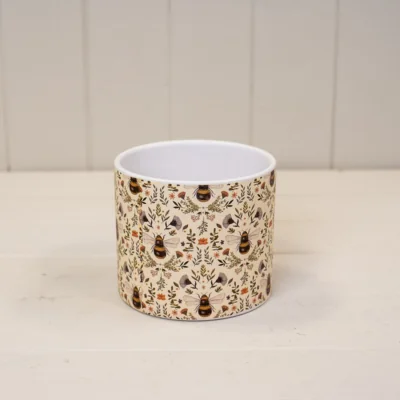 The Range Elegant Cream Botanical Bee Pot - Multi