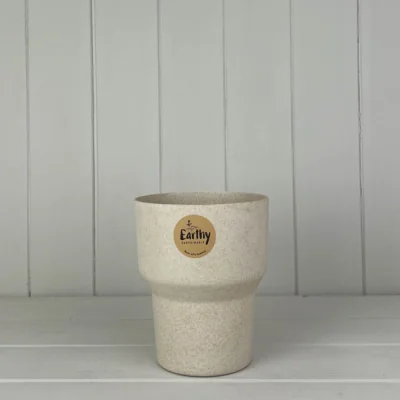 The Range Earthy Natural Bamboo Minimalist Orchid Pot - Natural