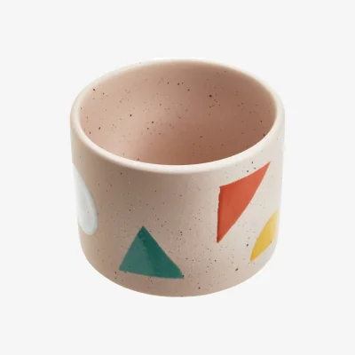 The Range Jada Small Abstract Planter - Multicolour
