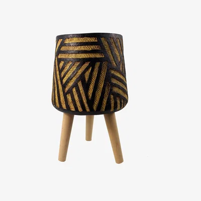 The Range 45cm x 28cm Bali Large Planter - Brown