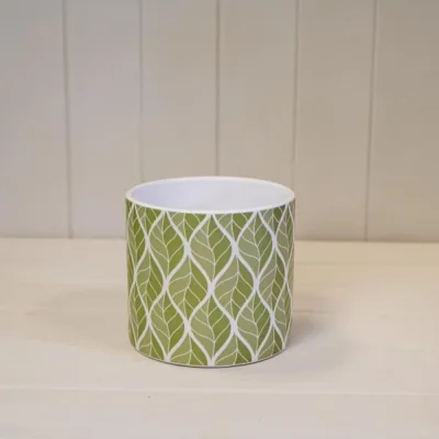 The Range Rustic Sage Leaf Pot Plant pot - Pale Green