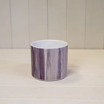 The Range Rustic Grey Wood Grain Pot Plant pot - Grey
