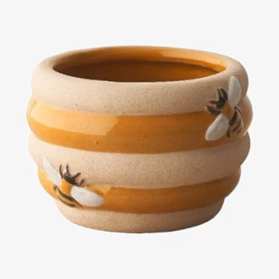 The Range Beehive Ceramic Indoor Plant Pot - Extra Small / 6cm