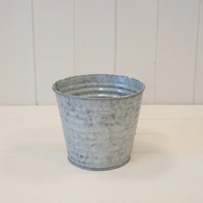 The Range Classic Rustic Grey Aged Zinc Planter - Grey