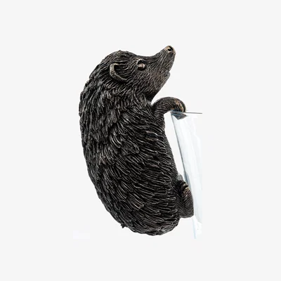 The Range Hedgehog Plant Pot Hanger - Antique Bronze