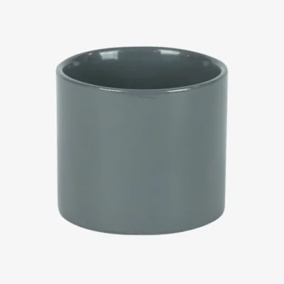 The Range Hortus Sofia Glossy Grey Ceramic Pot 5 Pack - Grey