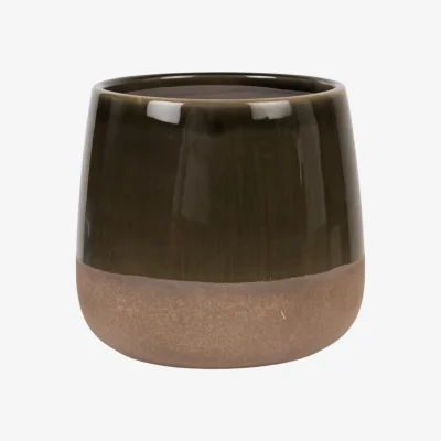 The Range Glaze Stone Plant Pot